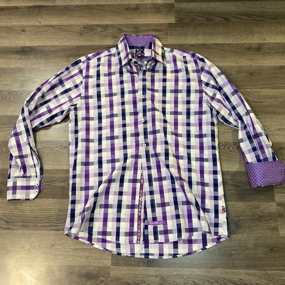 English Laundry by Christopher Wick purple